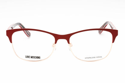 Moschino Love 526 C9a00 Eyeglasses Red Size : 53