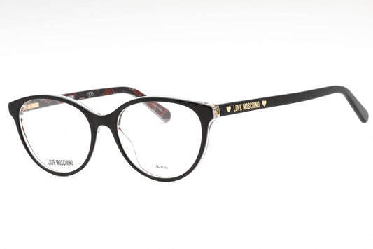 Moschino Love 525 80700 Eyeglasses Black Size : 52
