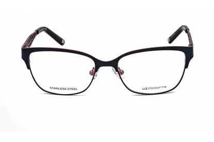 Liz Claiborne L 643 Br000 Eyeglasses Blue Pink Size : 52