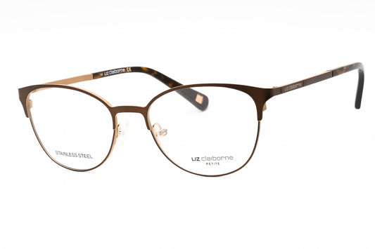 Liz Claiborne L 445 4in00 Sunglasses Matte Brown Size : 50