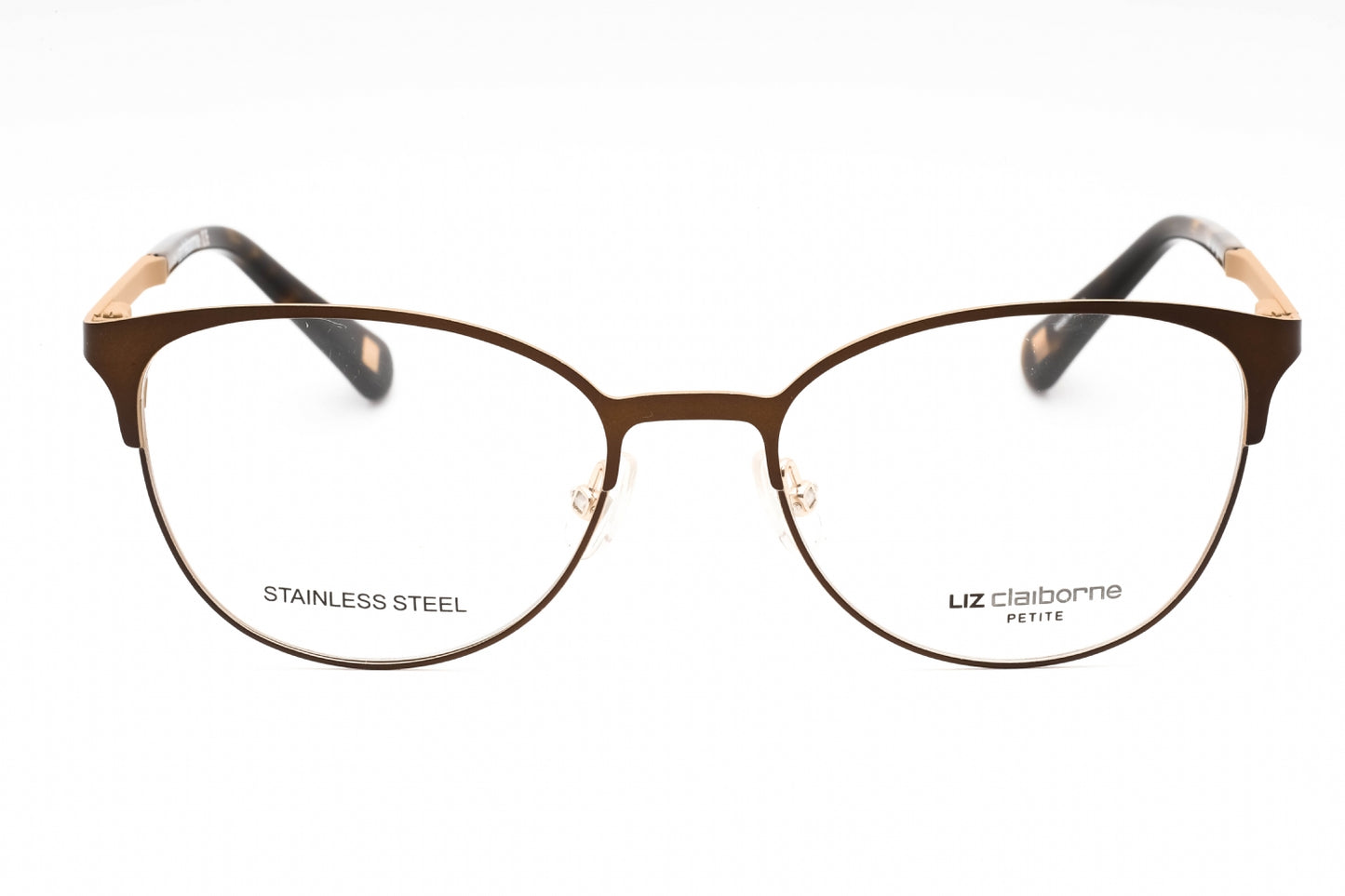 Liz Claiborne L 445 4in00 Sunglasses Matte Brown Size : 50