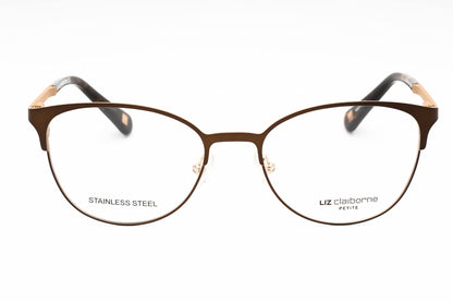 Liz Claiborne L 445 4in00 Sunglasses Matte Brown Size : 50