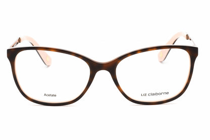 Liz Claiborne L 647 Hmv00 Eyeglasses Havana Peach Size : 51