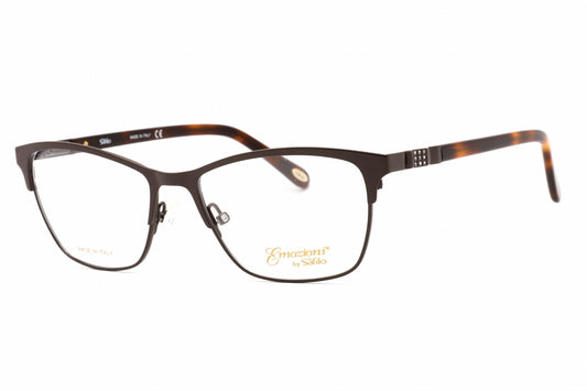 Emozioni 4392 09q00 Eyeglasses Brown Size : 52