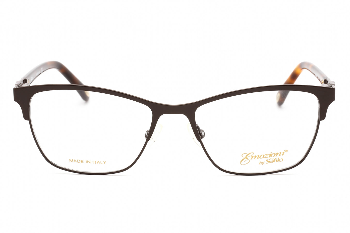 Emozioni 4392 09q00 Eyeglasses Brown Size : 52