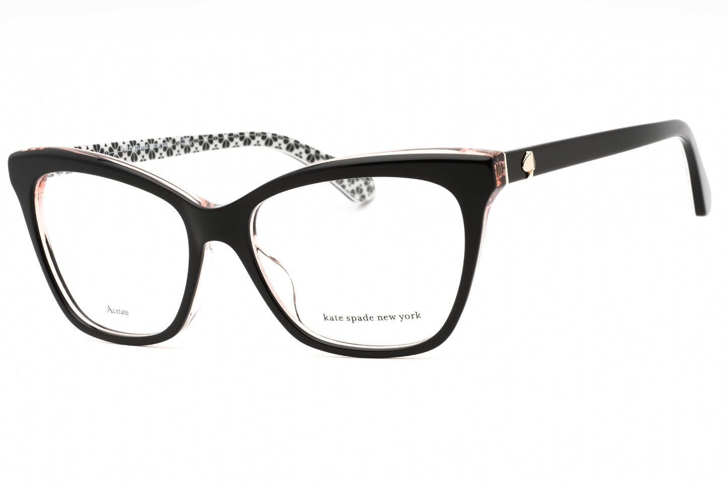 Kate Spade Adria 3h200 Eyeglasses Black Pink Size : 52