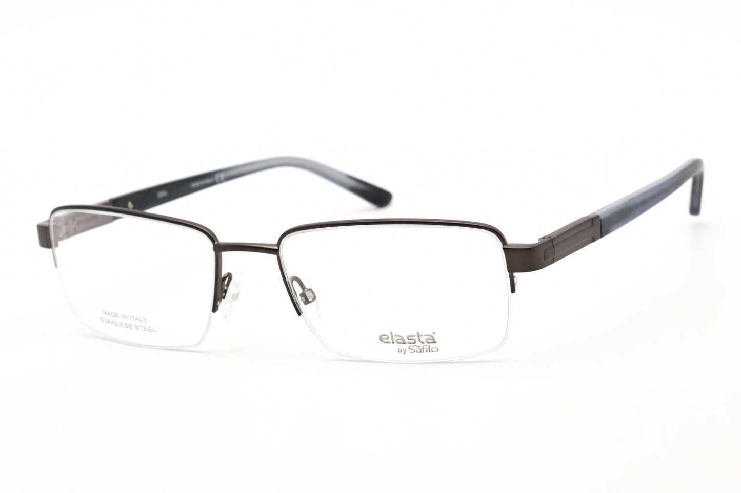 Elasta 3120 Hwj00 Eyeglasses Dark Grey Size : 56