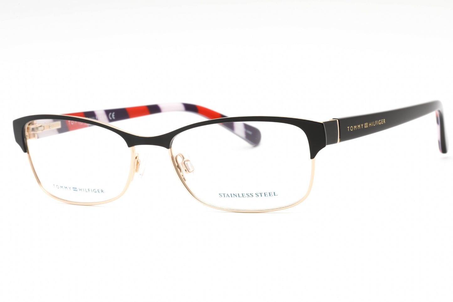 Tommy Hilfiger 1684 2m200 Eyeglasses Blk Gold B Size : 52
