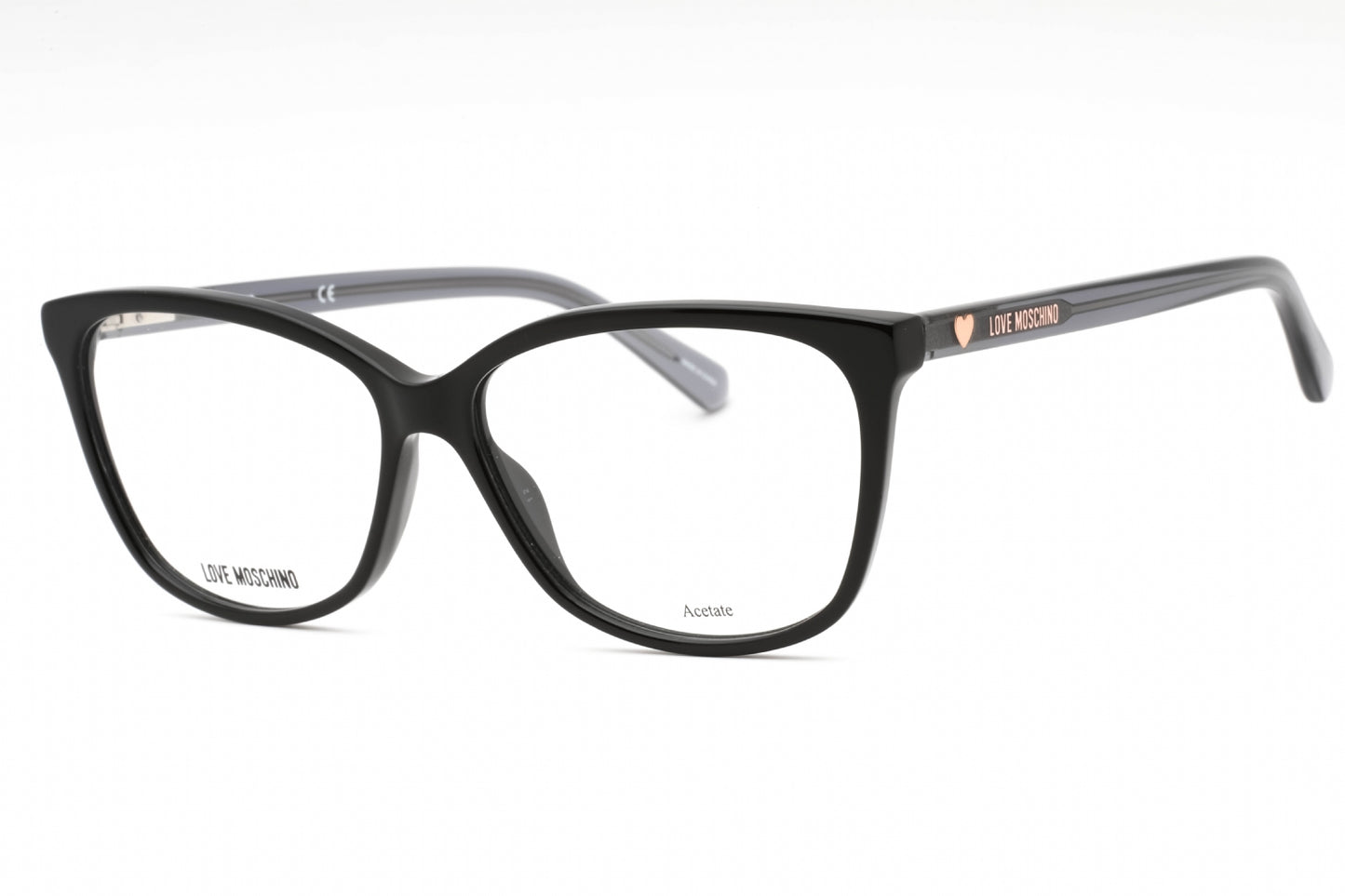 Moschino Love 546 80700 Eyeglasses Black Size : 57