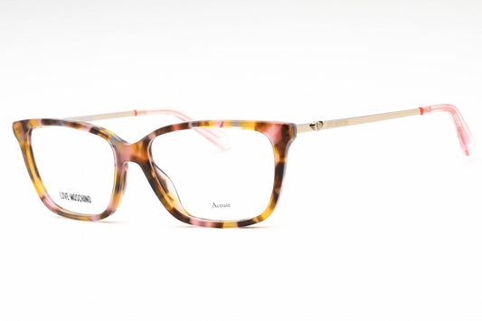 Moschino Love 550 0t400 Eyeglasses Havana Pink Size : 52