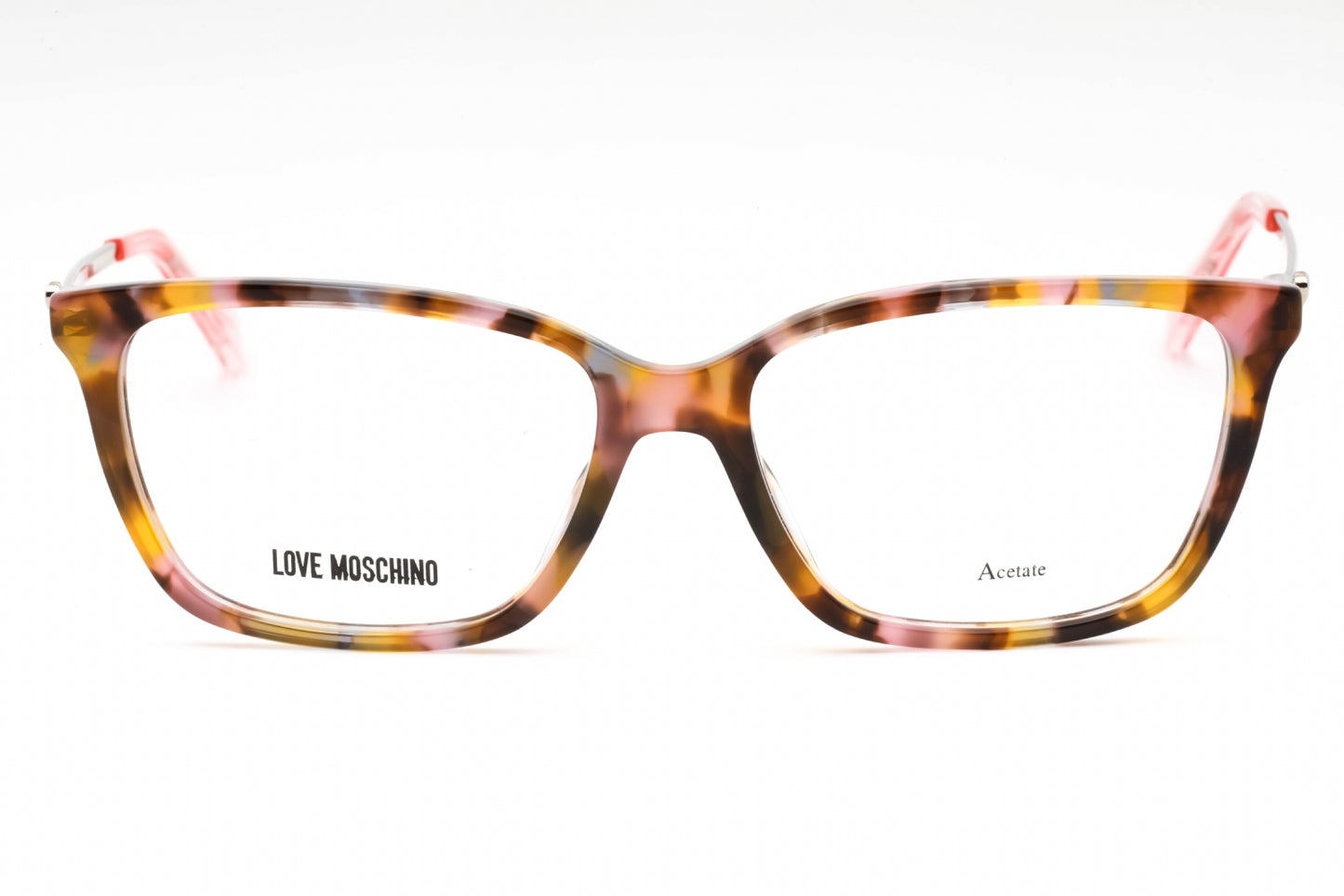 Moschino Love 550 0t400 Eyeglasses Havana Pink Size : 52