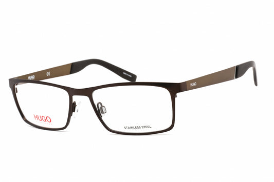 Hugo 0228 Yz400 Eyeglasses Matte Brown Size : 54