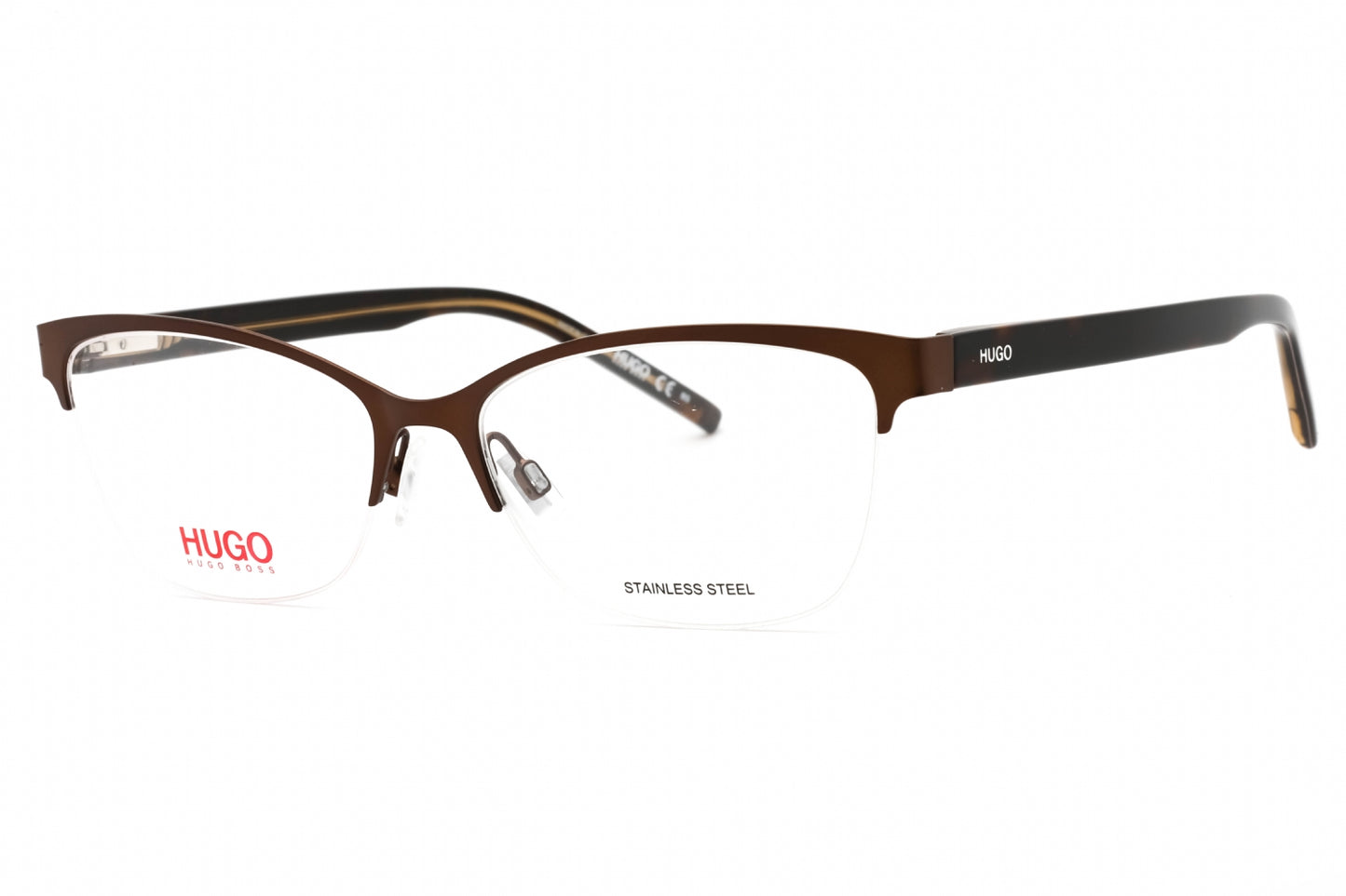 Hugo 1079 4in00 Eyeglasses Matte Brown Size : 56