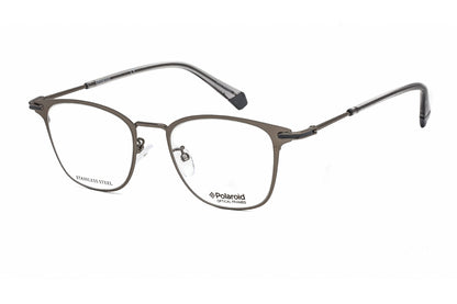 Polaroid Core D387/g R8100 Eyeglasses Matte Ruthenium Size : 50