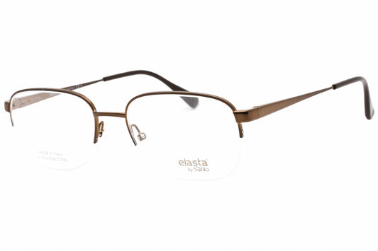 Elasta 7238 09q00 Eyeglasses Brown Size : 54