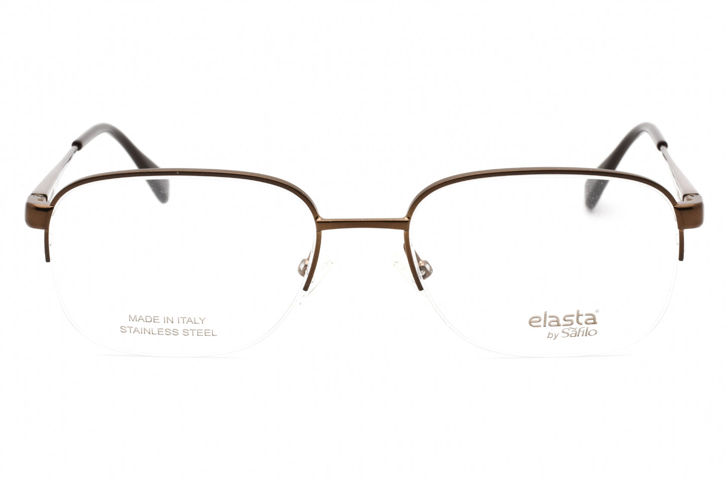 Elasta 7238 09q00 Eyeglasses Brown Size : 54