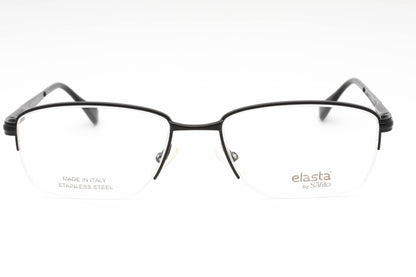 Elasta 7239 00300 Eyeglasses Matte Black Size : 55