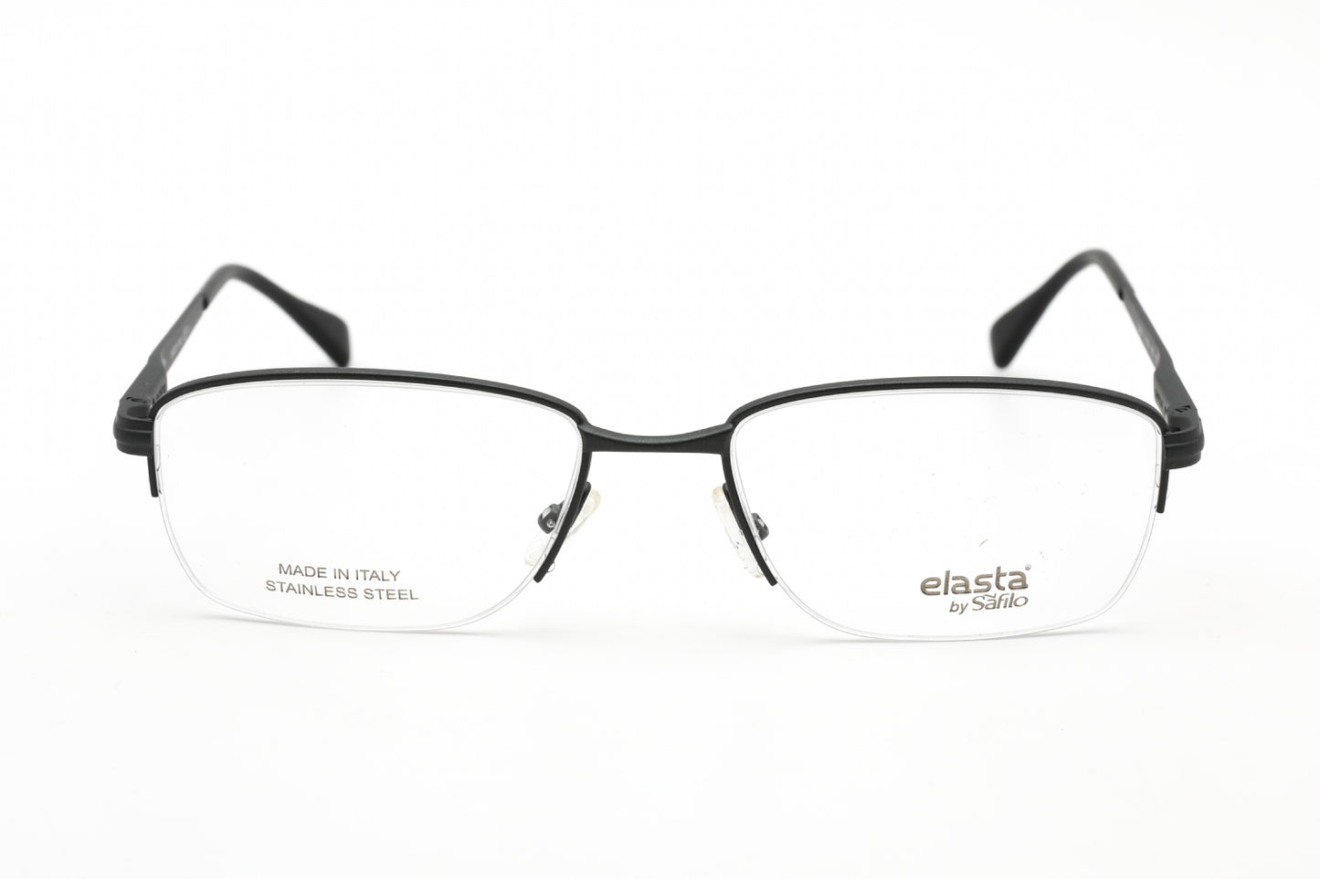 Elasta 7239 R8000 Eyeglasses Matte Ruthenium Size : 55