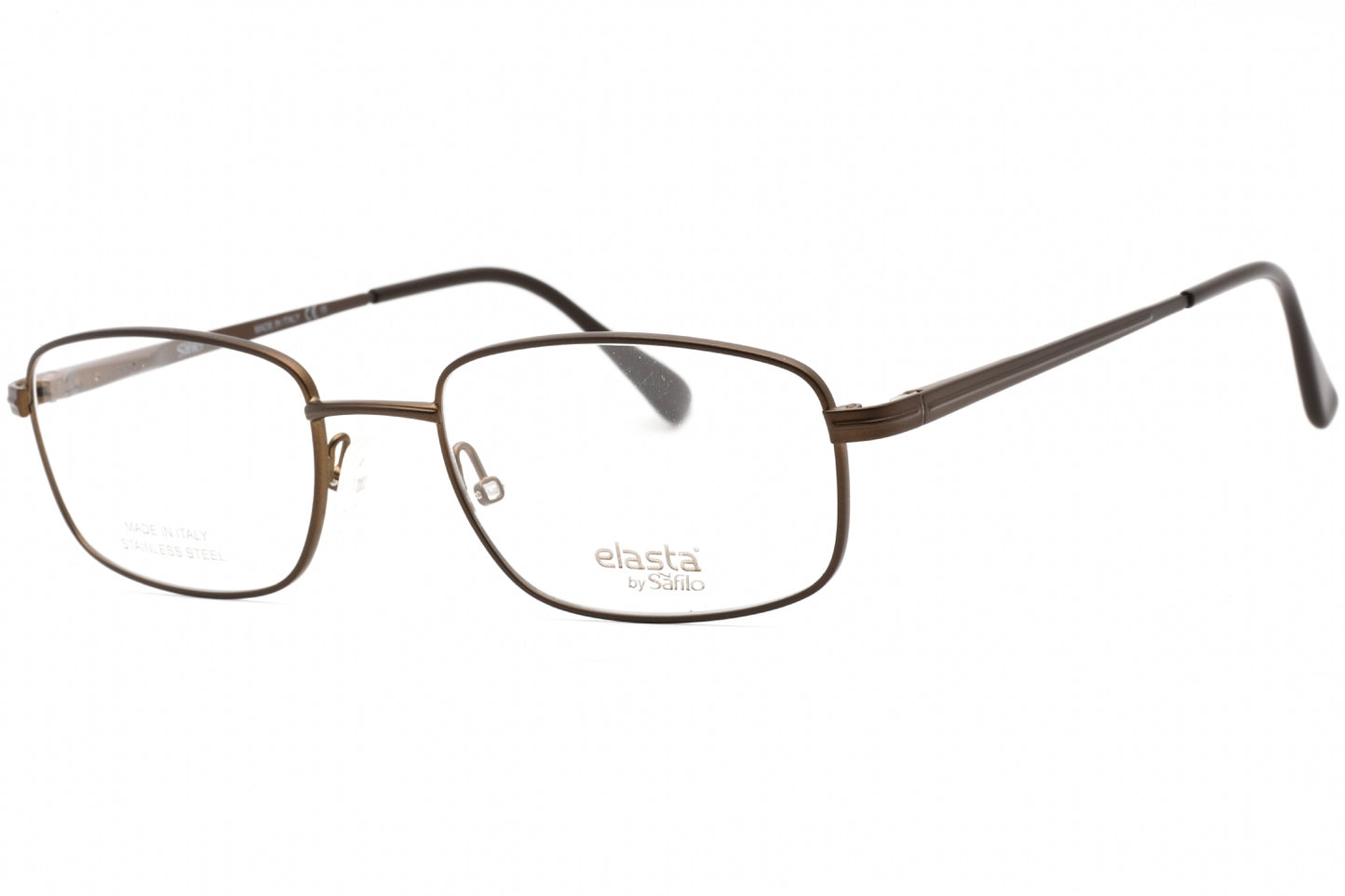 Elasta 7240 4in00 Eyeglasses Matte Brown Size : 54