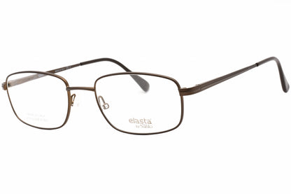 Elasta 7240 4in00 Eyeglasses Matte Brown Size : 54