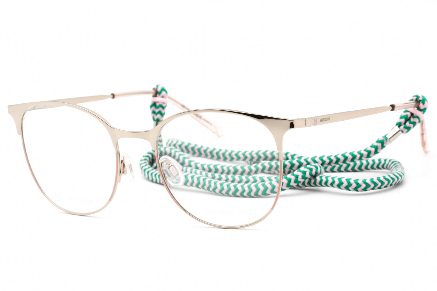 M Missoni 0026 S4500 Eyeglasses Pink Gold Size : 51