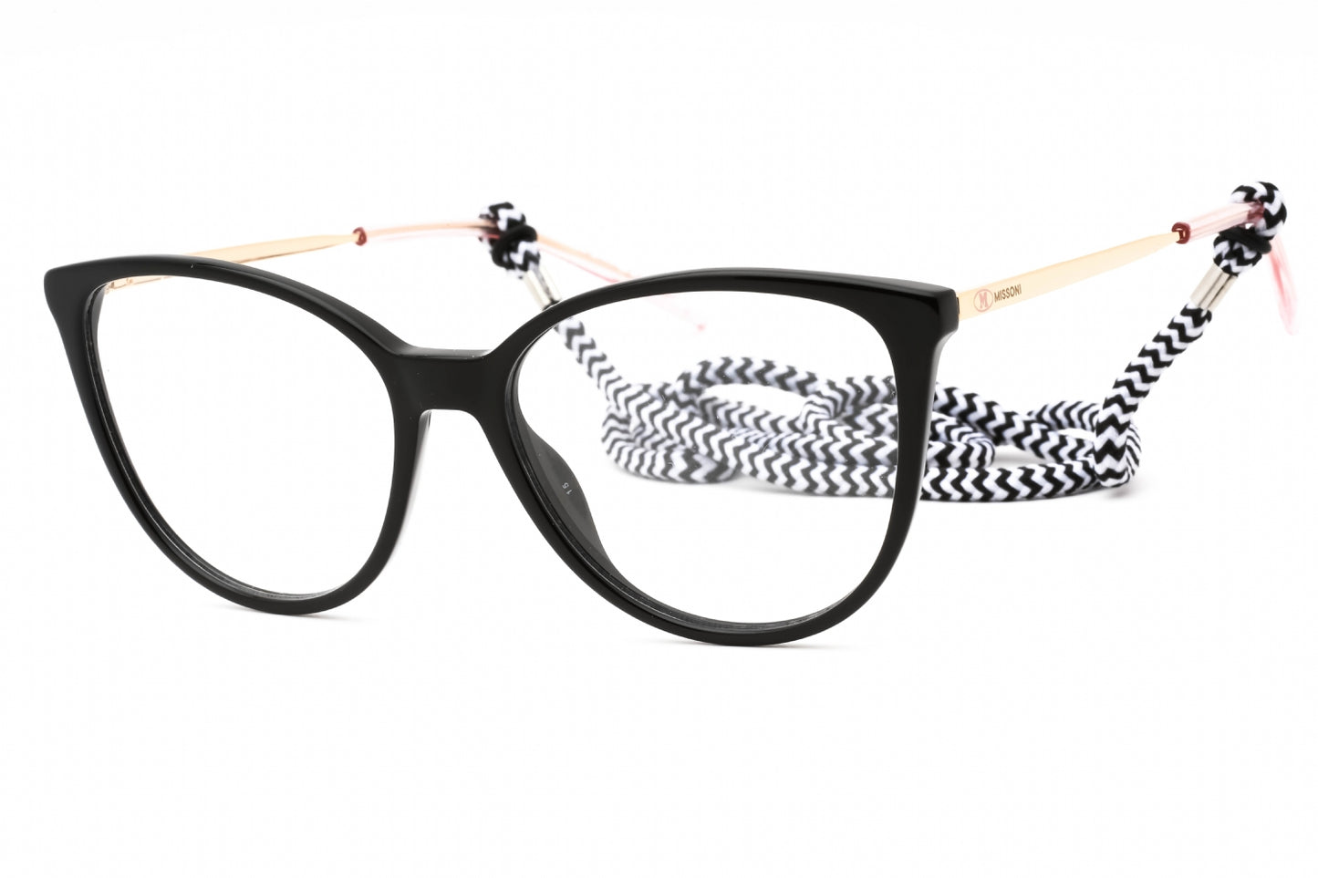 M Missoni 0016 80700 Eyeglasses Black Size : 53
