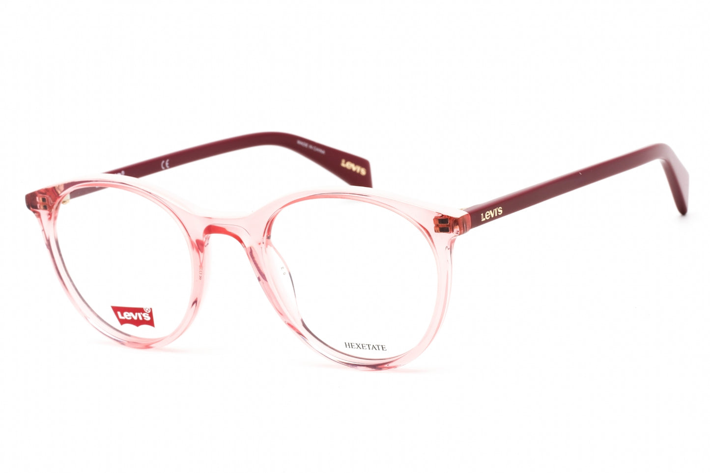 Levis 1005 35j00 Eyeglasses Pink Size : 50