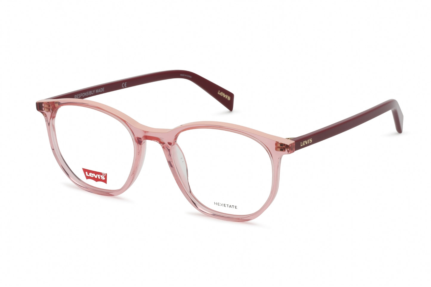 Levis 1002 35j00 Eyeglasses Pink Size : 51