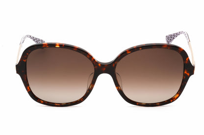 Kate Spade Kaiya/f/s 086ha Sunglasses Havana Size : 57