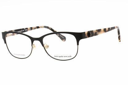 Kate Spade Carolina 80700 Eyeglasses Black Size : 49