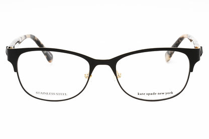Kate Spade Carolina 80700 Eyeglasses Black Size : 49
