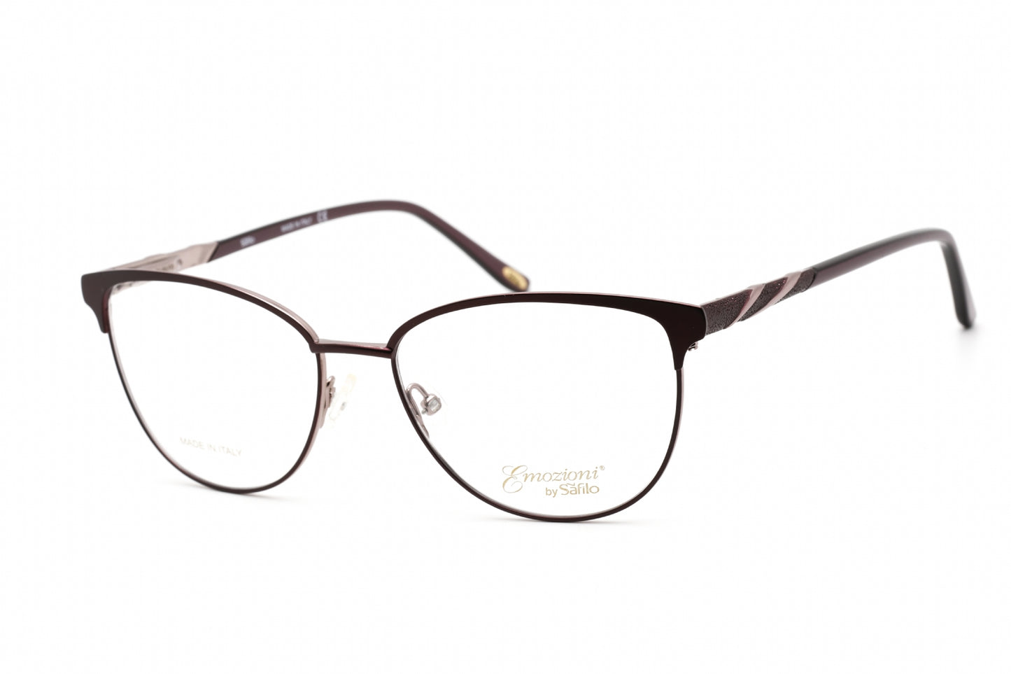 Emozioni 4399 Oq500 Eyeglasses Plum Lilac Size : 54