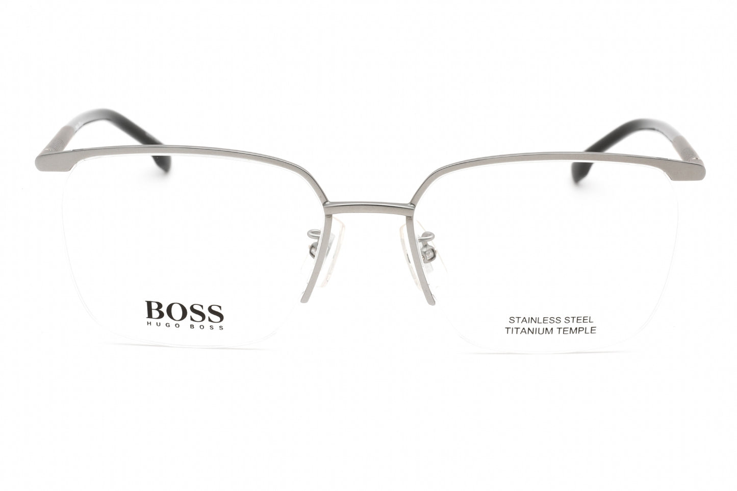 Hugo Boss Boss 1225/f R8100 Eyeglasses Matte Ruthenium Size : 56