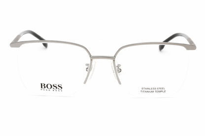 Hugo Boss Boss 1225/f R8100 Eyeglasses Matte Ruthenium Size : 56