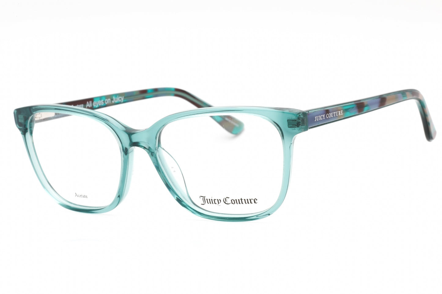 Juicy Couture 213 Vgz00 Eyeglasses Cry Teal Size : 53