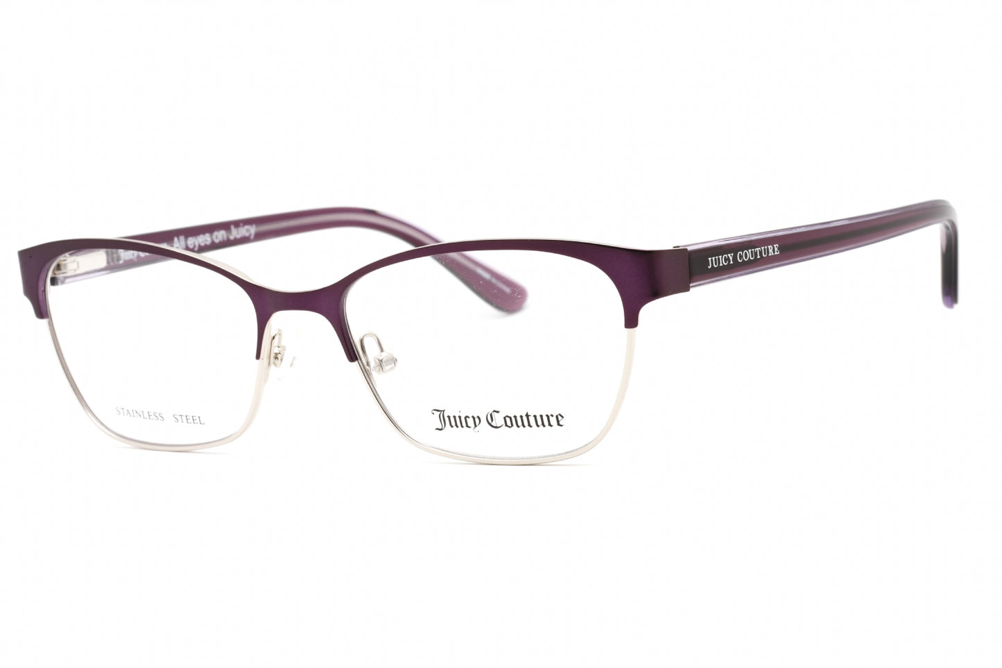 Juicy Couture 214 B3v00 Eyeglasses Violet Size : 52