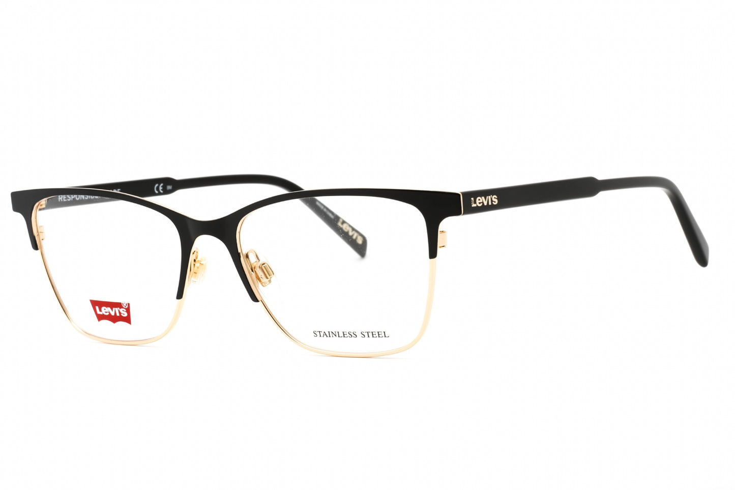 Levis 1011 80700 Eyeglasses Black Size : 54