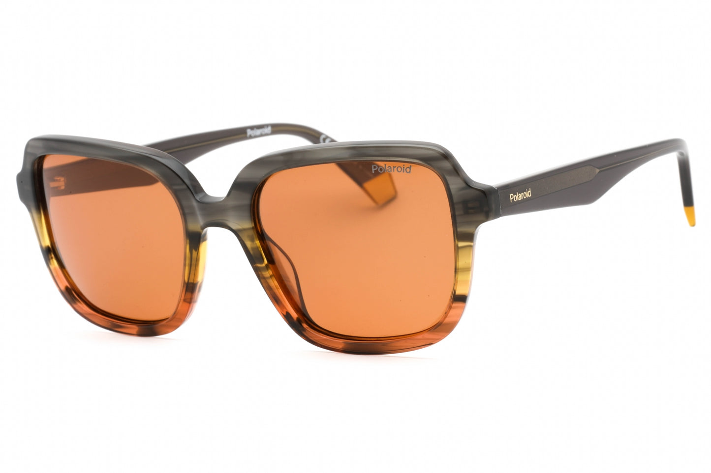 Polaroid Core 4095/s/x M9lhe Sunglasses Grey Orange Size : 53