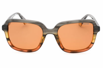 Polaroid Core 4095/s/x M9lhe Sunglasses Grey Orange Size : 53