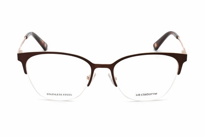 Liz Claiborne L 658 Fg400 Eyeglasses Brown Gold Size : 53