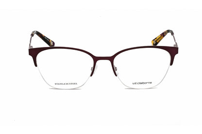 Liz Claiborne L 658 Ry800 Eyeglasses Violet Lilac Size : 53