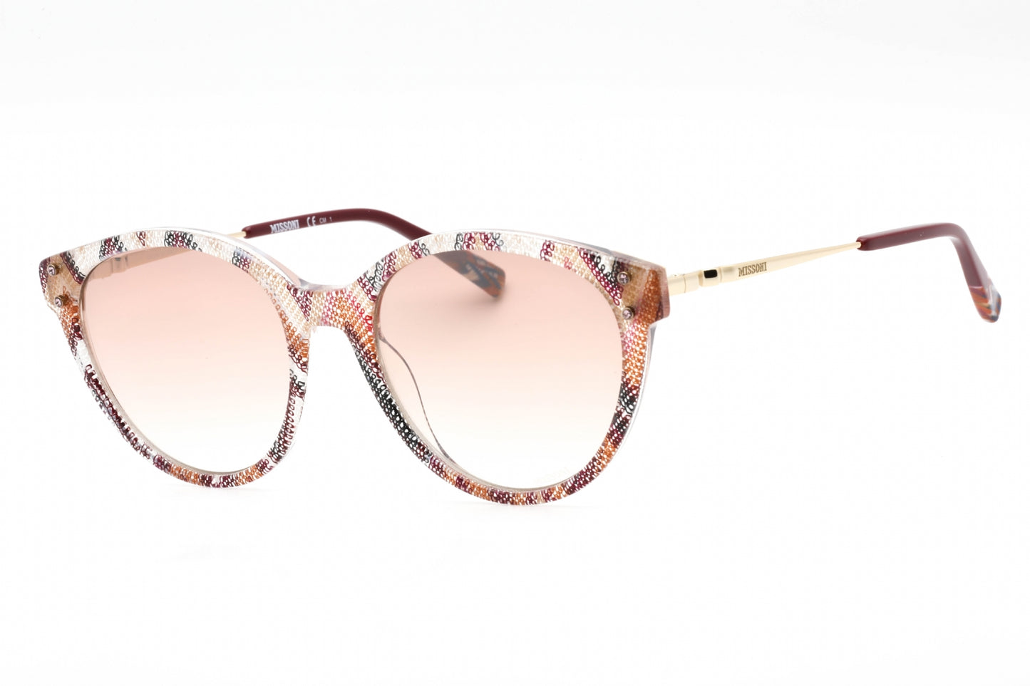 Missoni 0026/s 5ndf5 Sunglasses Plum Multicolor Size : 53