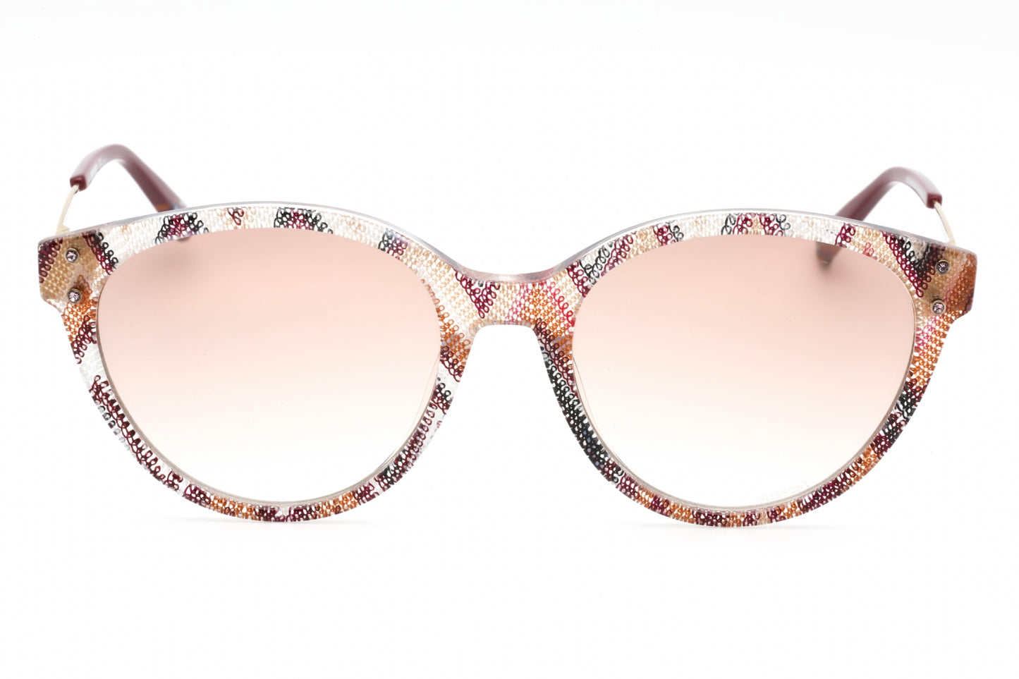 Missoni 0026/s 5ndf5 Sunglasses Plum Multicolor Size : 53