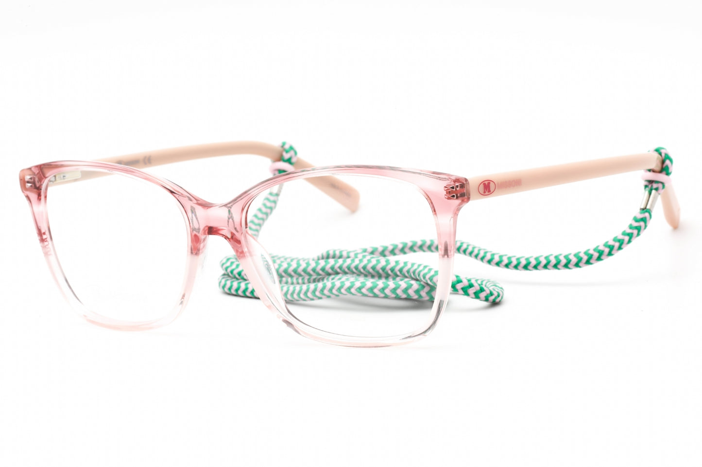 M Missoni 0010 Jlg00 Eyeglasses Pink Pink Horn Size : 54