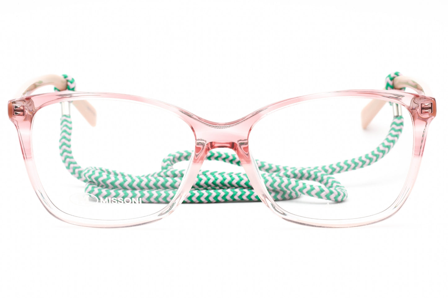 M Missoni 0010 Jlg00 Eyeglasses Pink Pink Horn Size : 54