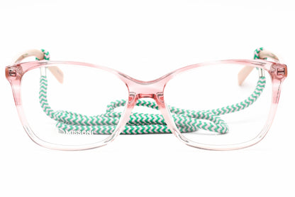 M Missoni 0010 Jlg00 Eyeglasses Pink Pink Horn Size : 54