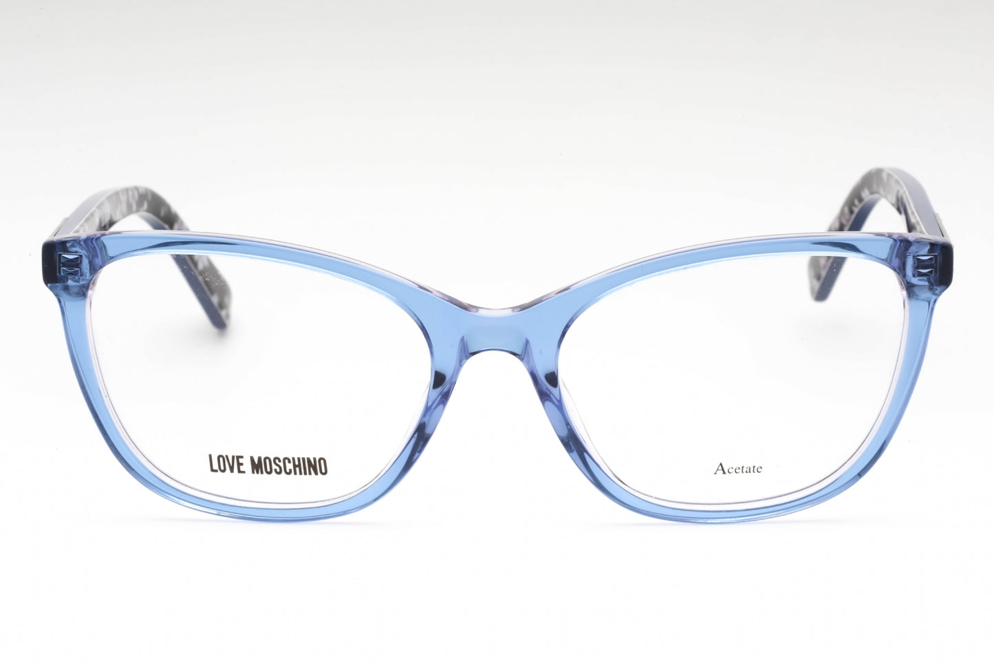 Moschino Love 575 Pjp00 Eyeglasses Blue Size : 53