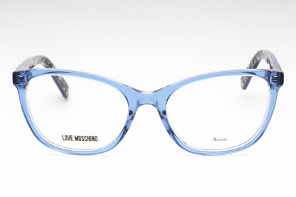 Moschino Love 575 Pjp00 Eyeglasses Blue Size : 53