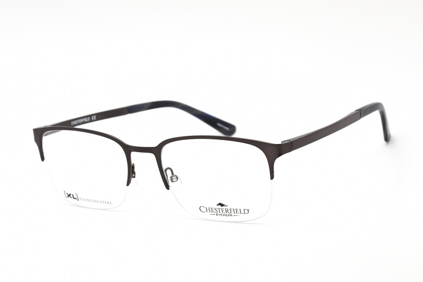 Chesterfield 86xl Fre00 Eyeglasses Matte Grey Size : 57