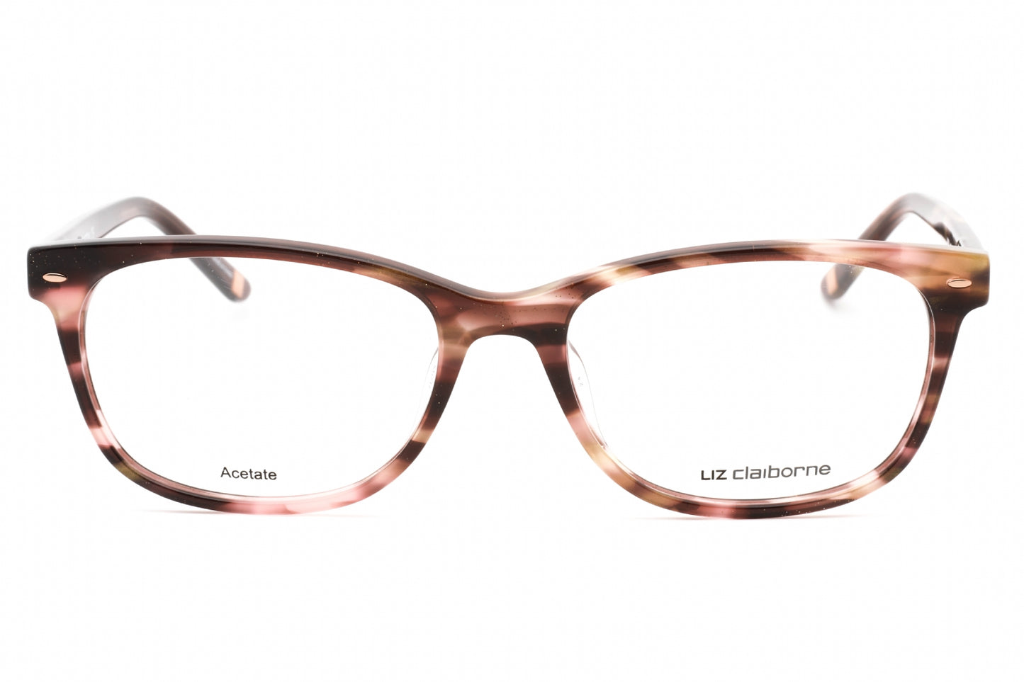 Liz Claiborne L 607/n Ht8 Eyeglasses Pink Havana Size : 53